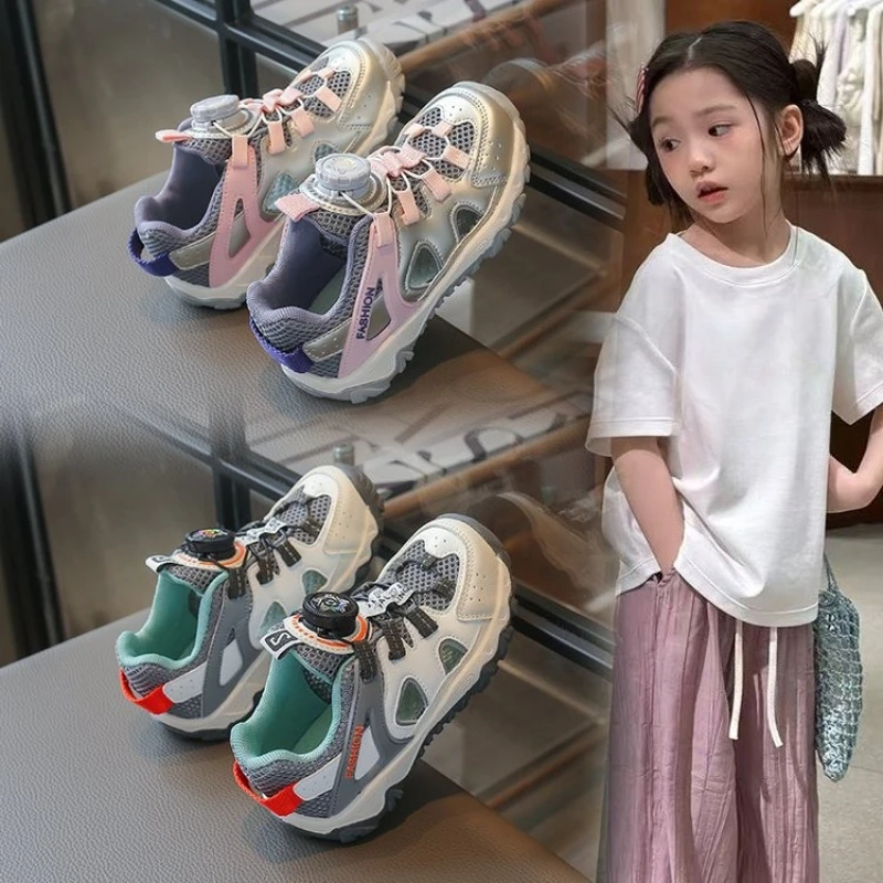 Summer Children Hollow-out Sandals Outdoor Closed Toe Boys Girls Sports Sandals for School Breathable Kids Mesh Running Shoes
Summer Children Hollow-out Sandals Outdoor Closed Toe Boys Girls Sports Sandals for School Breathable Kids Mesh Running Shoes