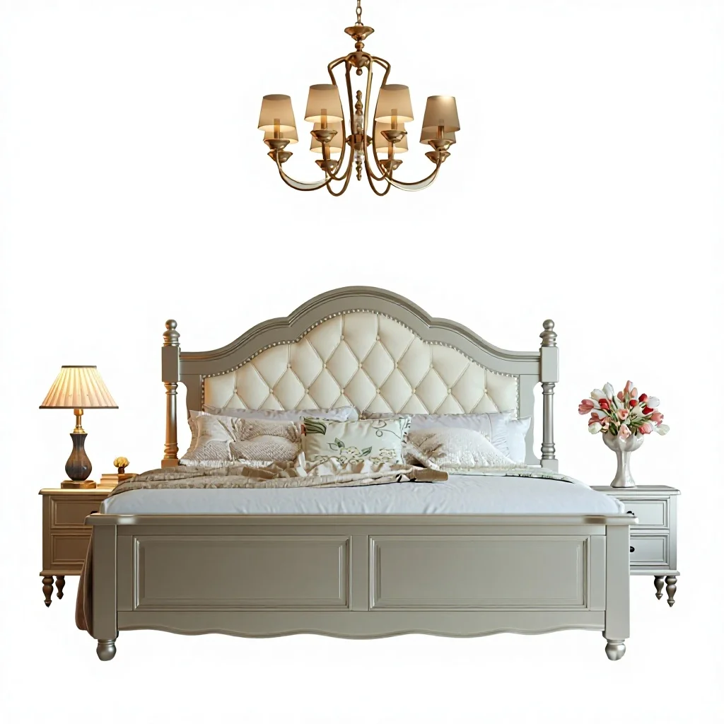 #Luxury French Style Bed Master, Minimalist American Style Solid Wood Bed, king Size Double Bed, Wedding Bed, Princess Bed
#Luxury French Style Bed Master, Minimalist American Style Solid Wood Bed, king Size Double Bed, Wedding Bed, Princess Bed