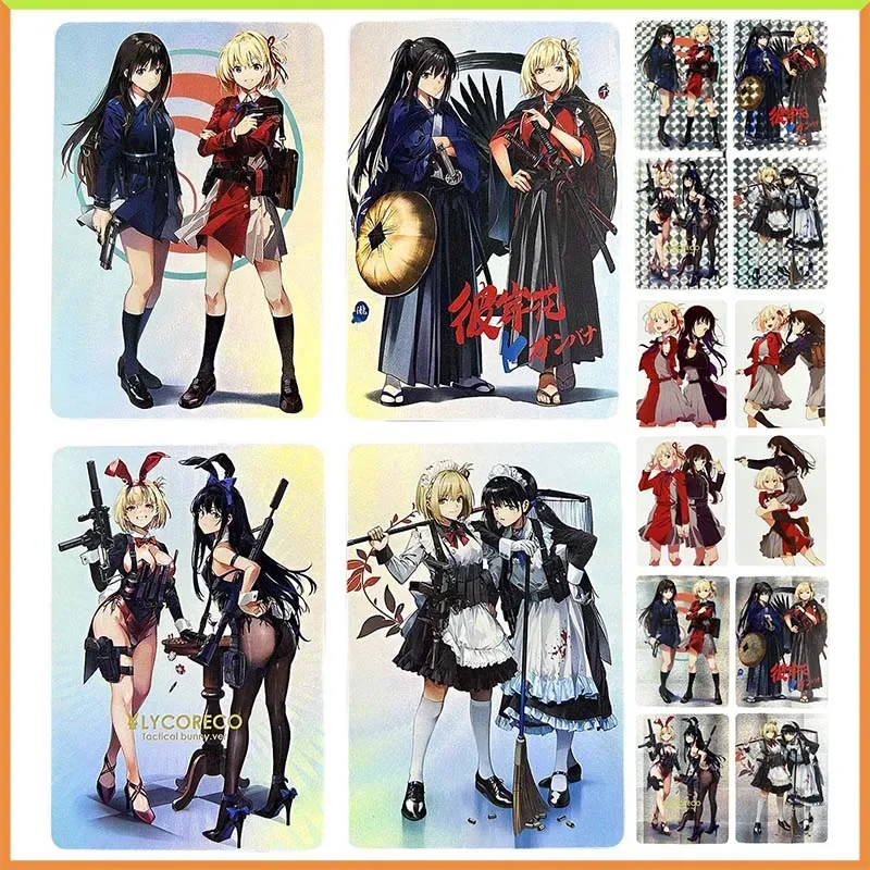 Аниме История богини DIY ACG Lycoris Recoil Inoue Takina Настольная игра Лазерные карты Игрушки для мальчиков Коллекционная карта Подарок на день рождения
Аниме История богини DIY ACG Lycoris Recoil Inoue Takina Настольная игра Лазерные карты Игрушки для мальчиков Коллекционная карта Подарок на день рождения
