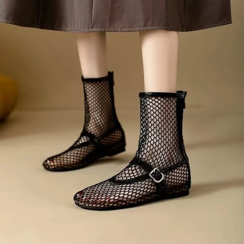 2026 Women's New Roman Boots Sexy Short Boots Women's New Black Single Shoes Sandals
2026 Women's New Roman Boots Sexy Short Boots Women's New Black Single Shoes Sandals