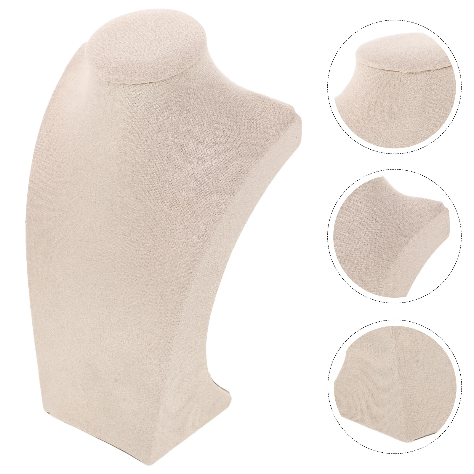 Jewelry Necklace Bust Display Stand Flannel Necklace Holder Secure Organizer for Retail Trade Show Display Pendant Organizer
Jewelry Necklace Bust Display Stand Flannel Necklace Holder Secure Organizer for Retail Trade Show Display Pendant Organizer