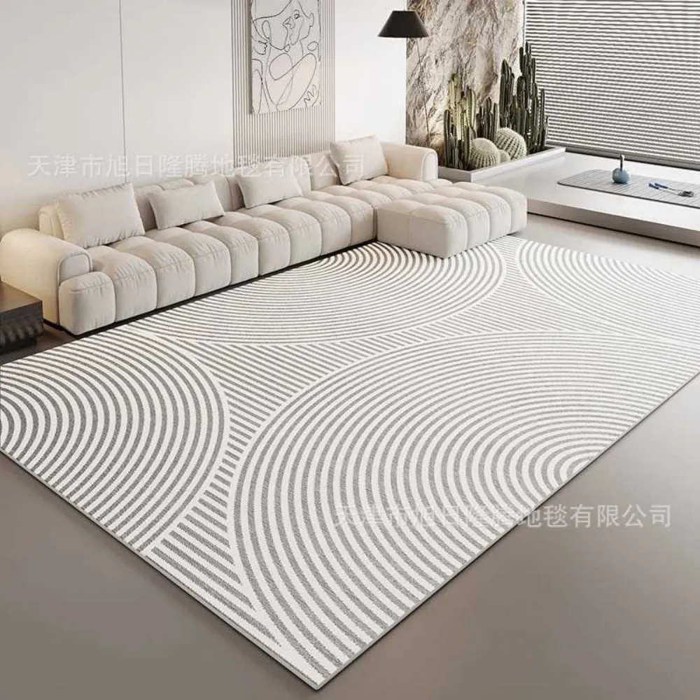 VIKAMA Modern Minimalist Geometric Curved Rug Versatile Decorative Rug For Living Room Sofa Area Nordic Style Home Furnishings
VIKAMA Modern Minimalist Geometric Curved Rug Versatile Decorative Rug For Living Room Sofa Area Nordic Style Home Furnishings
