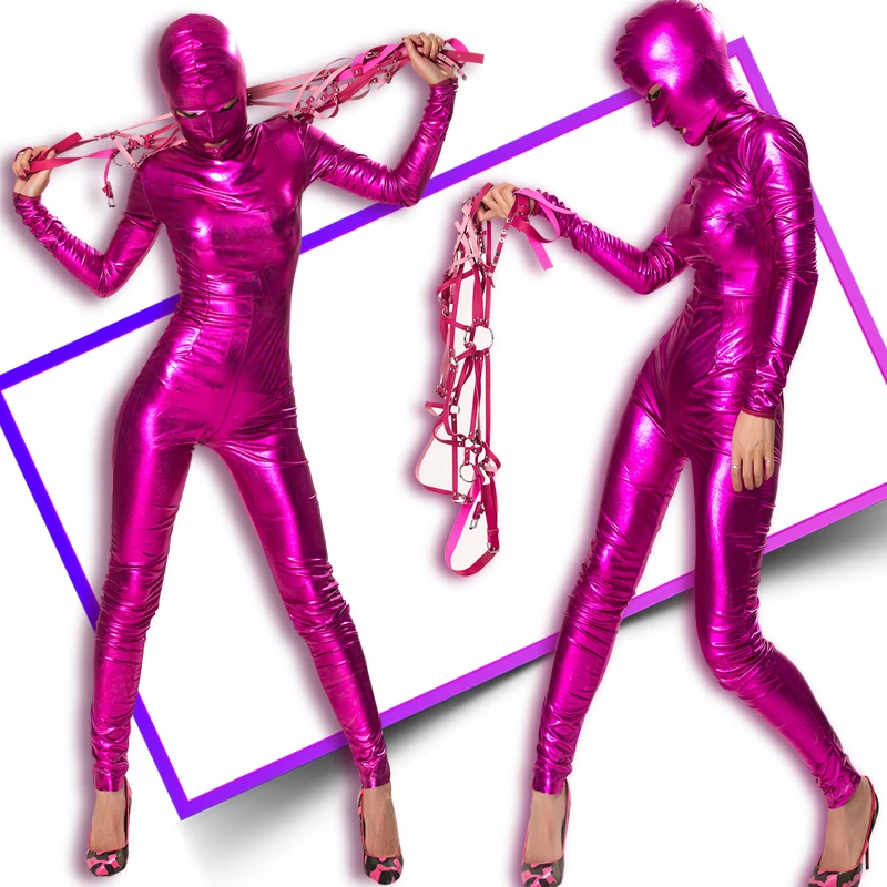 Elastic Full-wrap Jumpsuit 3D Three-dimensional Tailoring Cosplay Costumes Bar Sexy Bondage Tights DJ Bar Stage Performance
Elastic Full-wrap Jumpsuit 3D Three-dimensional Tailoring Cosplay Costumes Bar Sexy Bondage Tights DJ Bar Stage Performance