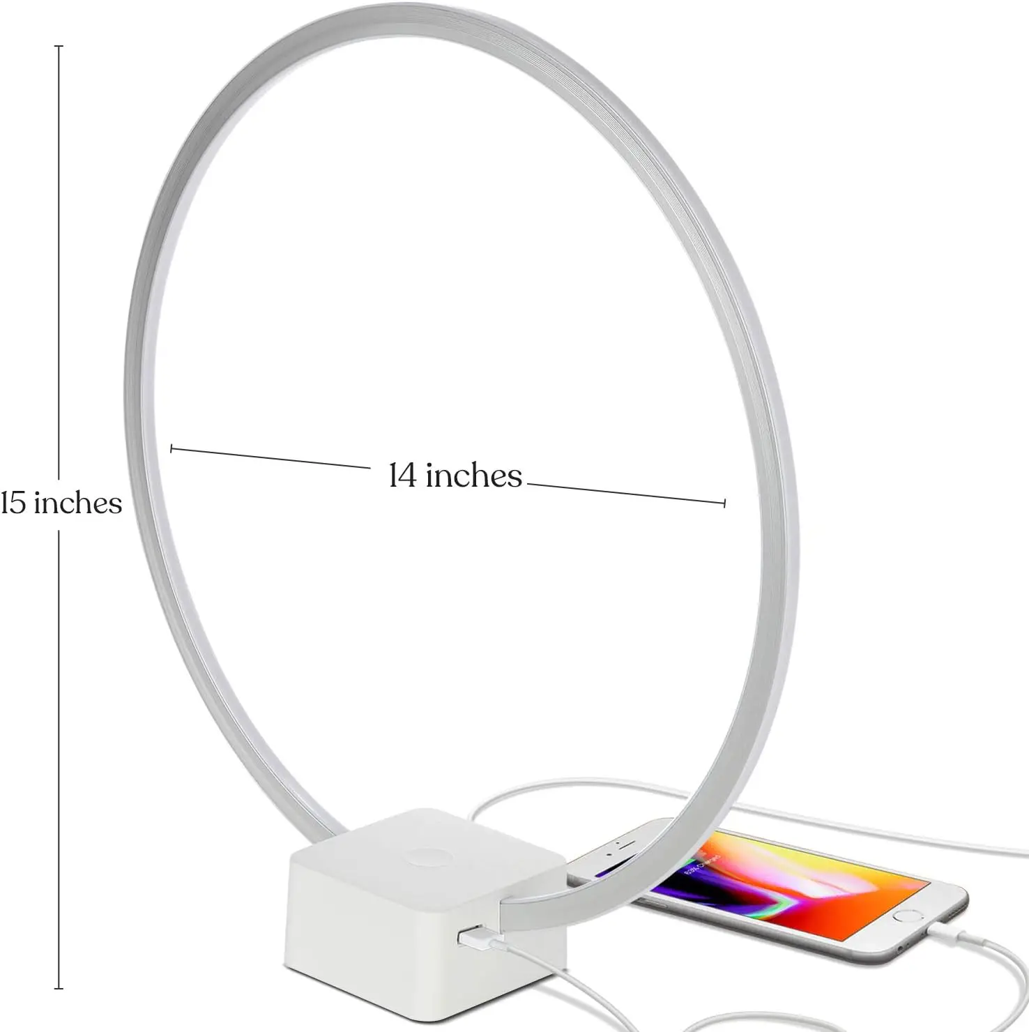 Круглая светодиодная прикроватная лампа Brightech с USB-портом — компактная лампа-подставка для спальни, гостиной — современный азиатский стол и
Круглая светодиодная прикроватная лампа Brightech с USB-портом — компактная лампа-подставка для спальни, гостиной — современный азиатский стол и