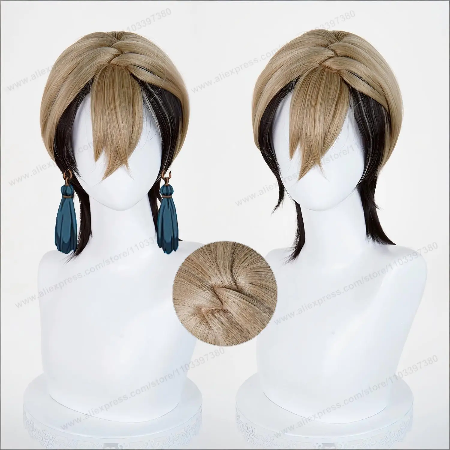 Zanka Nijiku Cosplay Wig 42cm Short Wigs Anime Cosplay Wig Halloween Heat Resistant Synthetic Hair
Zanka Nijiku Cosplay Wig 42cm Short Wigs Anime Cosplay Wig Halloween Heat Resistant Synthetic Hair