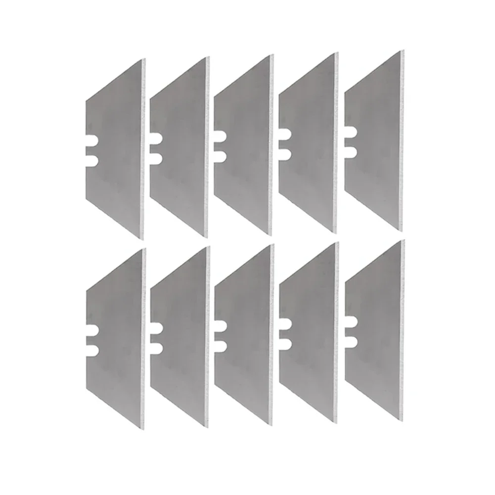 10Pcs Set Trapezoidal Blade 60×18mm Carbon Steel Cutting Blade Replacement Parts DIY Cutting Art Craft Cutter Tool Multifunction
10Pcs Set Trapezoidal Blade 60×18mm Carbon Steel Cutting Blade Replacement Parts DIY Cutting Art Craft Cutter Tool Multifunction