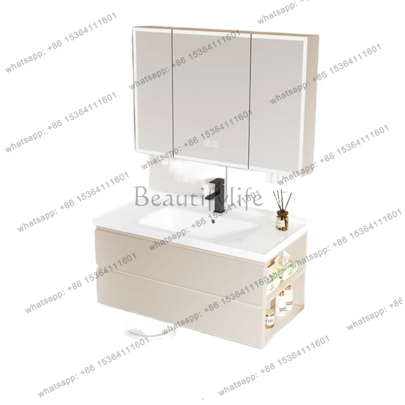 Honeycomb aluminum alloy drawer bathroom cabinet side storage washbasin cabinet combination ceramic integrated washbasin
Honeycomb aluminum alloy drawer bathroom cabinet side storage washbasin cabinet combination ceramic integrated washbasin