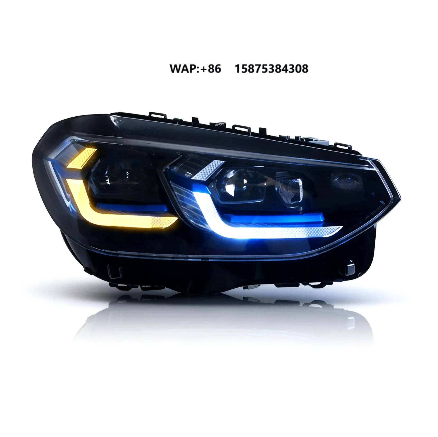 New 6000K 12V LED Headlights for 2018-2021 for X3 G08/G01-Front Upgrade with 8000 Lumens
New 6000K 12V LED Headlights for 2018-2021 for X3 G08/G01-Front Upgrade with 8000 Lumens