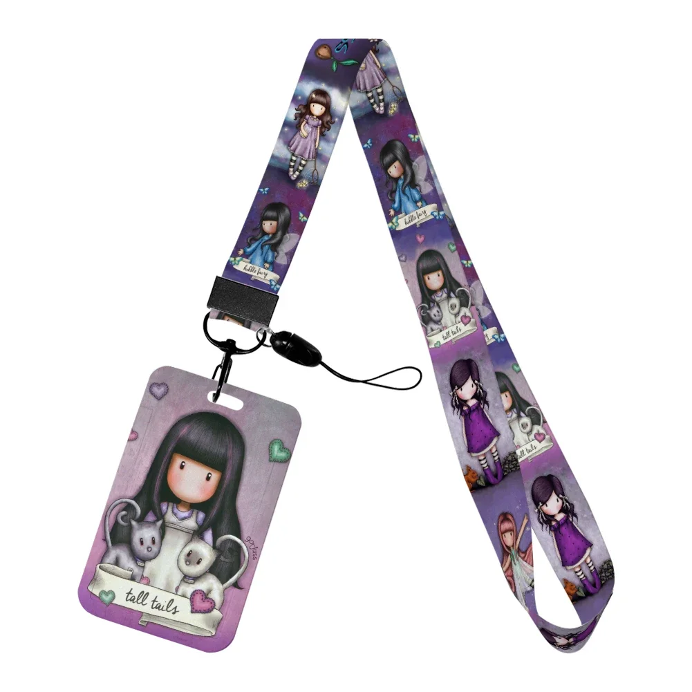 Cartoon Dolls Cute Girls Strap Lanyard Keychain ID Bus Card Cover Student Badge Holder Pass Hang Rope Lariat Gifts Accessories
Cartoon Dolls Cute Girls Strap Lanyard Keychain ID Bus Card Cover Student Badge Holder Pass Hang Rope Lariat Gifts Accessories