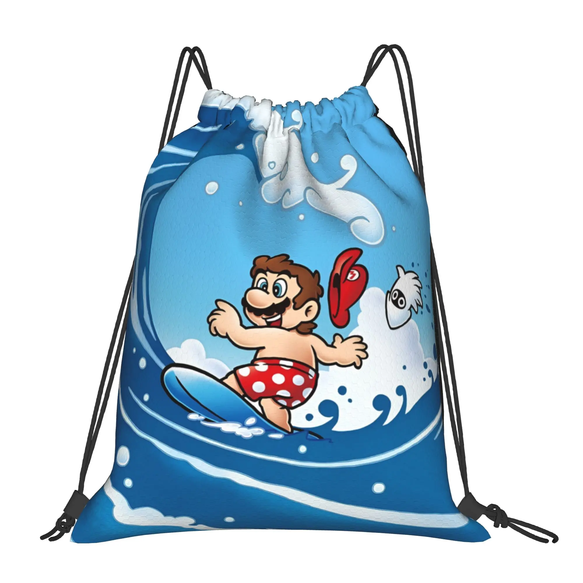 Custom M-Marioed Drawstring Bag Women Men Lightweight Cartoon Sports Gym Storage Backpack
Custom M-Marioed Drawstring Bag Women Men Lightweight Cartoon Sports Gym Storage Backpack
