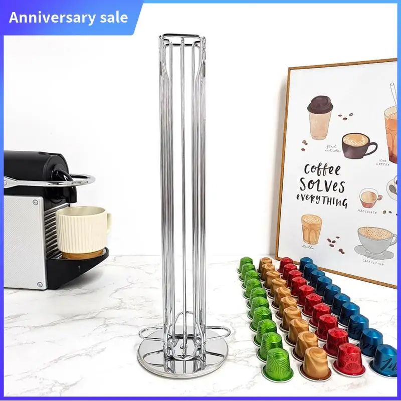 Цельный держатель для капсул Nespresso, подставка для дисплея, кофейные капсулы, металлические держатели из нержавеющей стали, вращающиеся стеллажи, вмещает 40 капсул для кофе
Цельный держатель для капсул Nespresso, подставка для дисплея, кофейные капсулы, металлические держатели из нержавеющей стали, вращающиеся стеллажи, вмещает 40 капсул для кофе