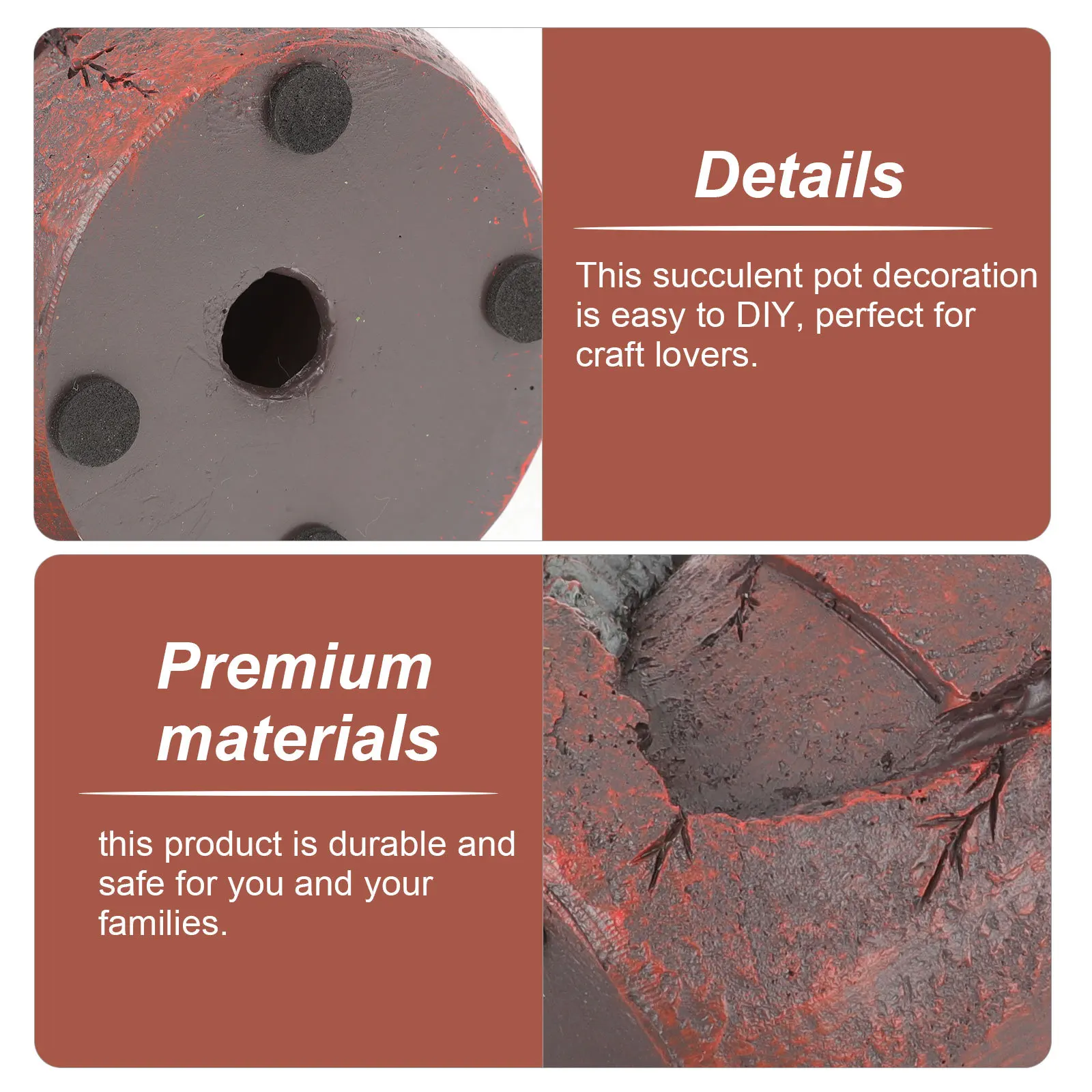 Resin Flower Pot Premium Succulent Planter For Home Garden Decor Mini Landscape Craft Outdoor Courtyard Bonsai Stylish
Resin Flower Pot Premium Succulent Planter For Home Garden Decor Mini Landscape Craft Outdoor Courtyard Bonsai Stylish