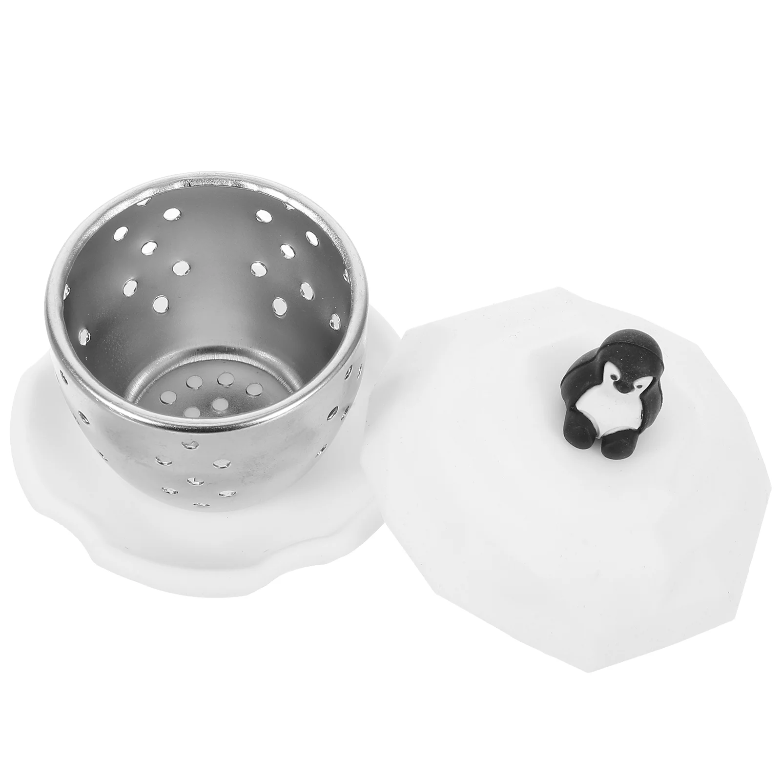 Penguin Tea Strainer Teapots Colander Reusable Green Sieve Coffee Filters Straining Tool Infuser Mesh
Penguin Tea Strainer Teapots Colander Reusable Green Sieve Coffee Filters Straining Tool Infuser Mesh