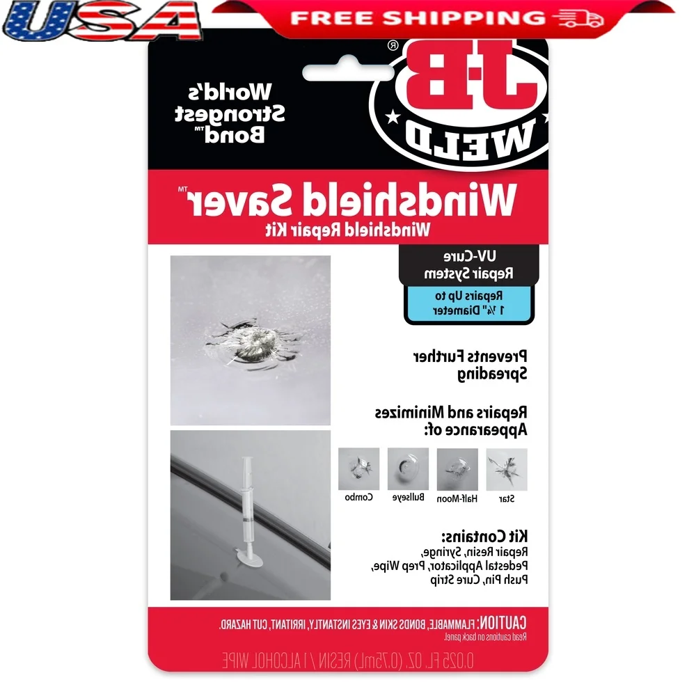 Universal Windshield Repair Kit Easy DIY Chip Fix Minimize Damage Prevent Spreading Laminated Glass Suitable Small Repairs
Universal Windshield Repair Kit Easy DIY Chip Fix Minimize Damage Prevent Spreading Laminated Glass Suitable Small Repairs