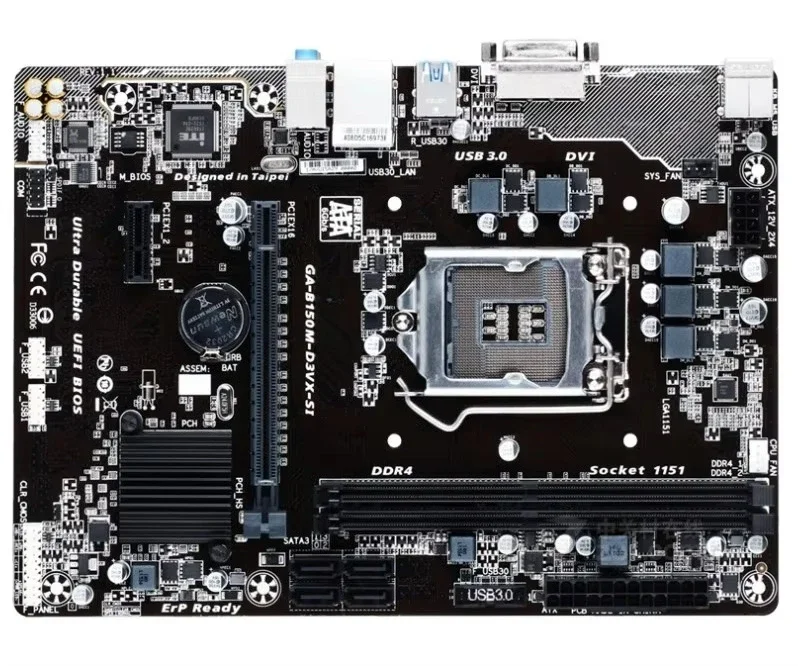 Для основной платы Gigabyte B150 GA-B150M-D3VX-SI 1151, память DDR4, используется
Для основной платы Gigabyte B150 GA-B150M-D3VX-SI 1151, память DDR4, используется