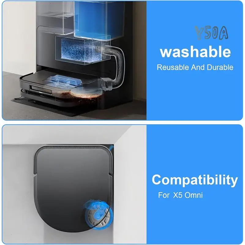Y50A-для Ecovacs X5 Omni робот-пылесос, держатель для швабры, запасные части, аксессуары
Y50A-для Ecovacs X5 Omni робот-пылесос, держатель для швабры, запасные части, аксессуары