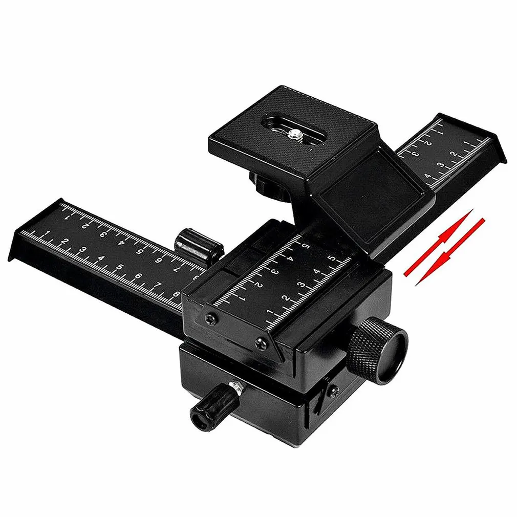 With Standard 1/4-inch Screw 4-way Macro Focusing Hole Aluminum Focus Rail Slider/close-up Shooting for Digital SLR Camera DC
With Standard 1/4-inch Screw 4-way Macro Focusing Hole Aluminum Focus Rail Slider/close-up Shooting for Digital SLR Camera DC