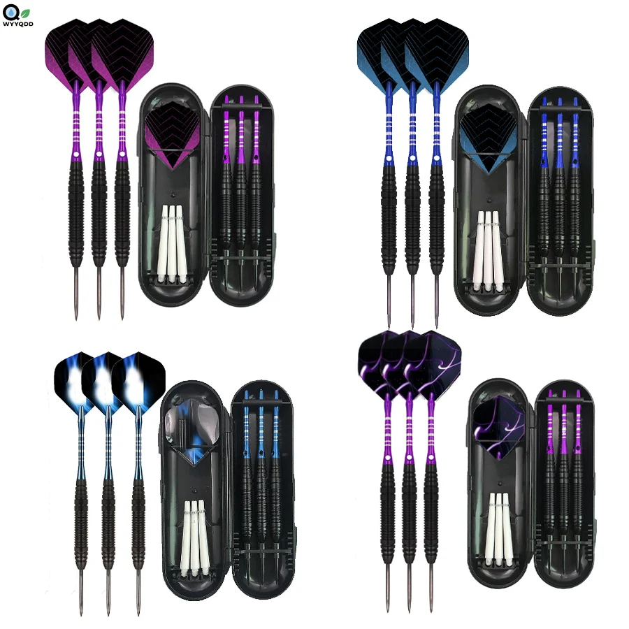 Стальные дротики, набор из 3 дротиков с овальным пластиковым кейсом для хранения, профессиональные иглы для турниров и домашнего использования
Стальные дротики, набор из 3 дротиков с овальным пластиковым кейсом для хранения, профессиональные иглы для турниров и домашнего использования