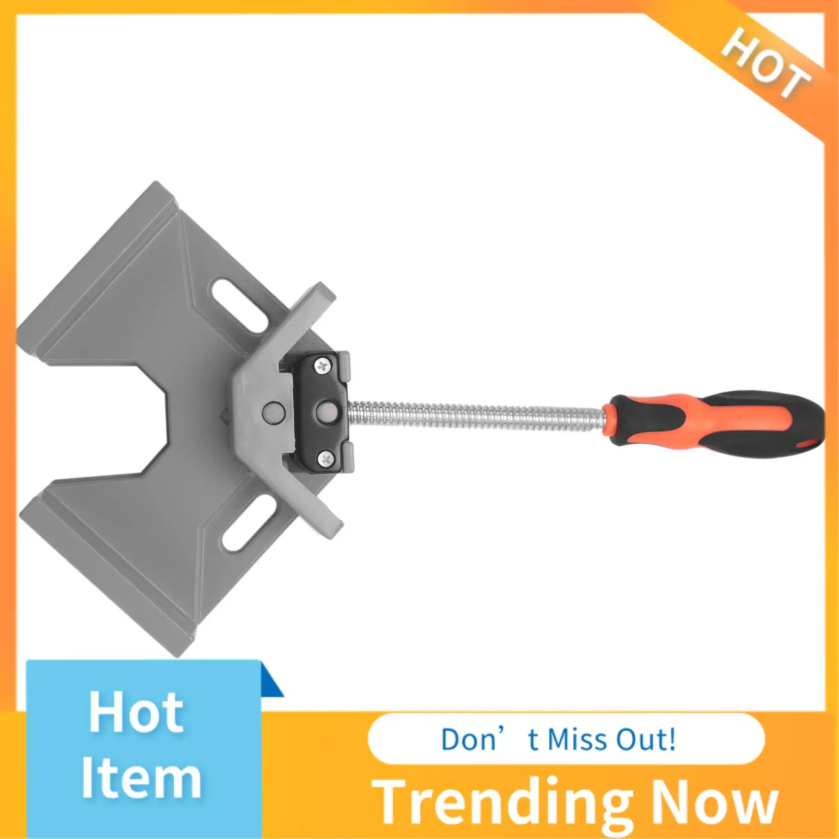 CMHI-Aluminum Single Handle 90 Degree Right Angle Clamp Angle Clamp Woodworking Frame Clip Right Angle Folder Tool
CMHI-Aluminum Single Handle 90 Degree Right Angle Clamp Angle Clamp Woodworking Frame Clip Right Angle Folder Tool
