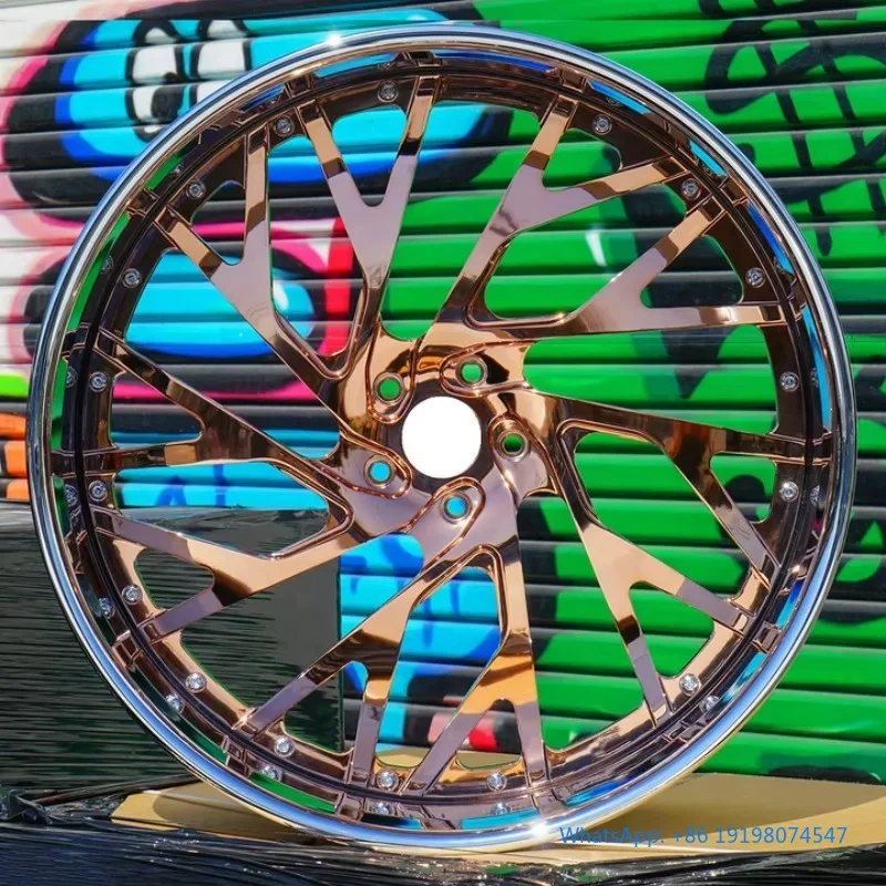 20 21 22 23 24 25 26 Inch Two-piece Super Deep Concave Custom Forged Aluminum Alloy Passenger Car Wheel Rims
20 21 22 23 24 25 26 Inch Two-piece Super Deep Concave Custom Forged Aluminum Alloy Passenger Car Wheel Rims