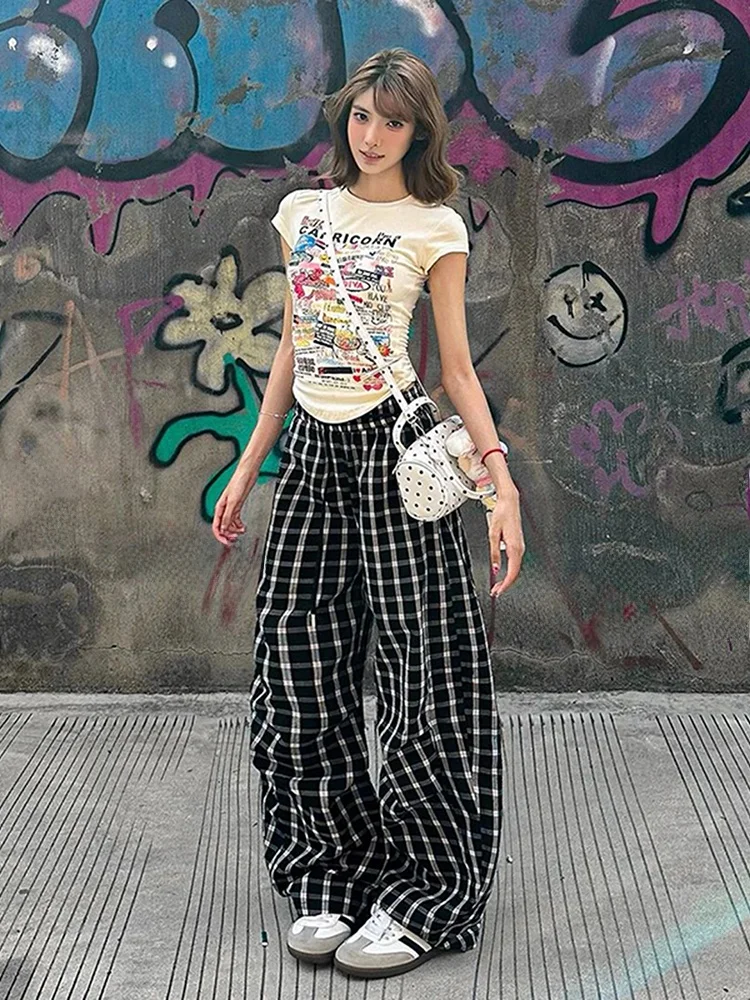 Быстросохнущие брюки из ткани Bubble Cloth, прямые, повседневные, летние, модные, в клетку, из ледяного шелка, в стиле Umbrella Soldier, для мужчин и женщин
Быстросохнущие брюки из ткани Bubble Cloth, прямые, повседневные, летние, модные, в клетку, из ледяного шелка, в стиле Umbrella Soldier, для мужчин и женщин