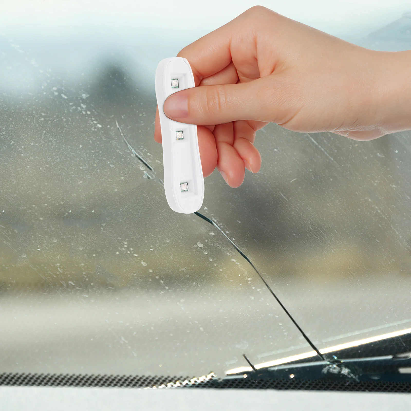 Glass Repair Curing Lamp Car Windshield Tool Kit Professional Chips Fix Light Auto Glass Crack Restoration Resin Curing Function
Glass Repair Curing Lamp Car Windshield Tool Kit Professional Chips Fix Light Auto Glass Crack Restoration Resin Curing Function