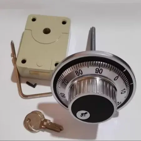 Mechanical Dial Combination Lock for Vault Door Safe ATM Machine, Heavy Duty Old Style Box Lock Replacement Parts
Mechanical Dial Combination Lock for Vault Door Safe ATM Machine, Heavy Duty Old Style Box Lock Replacement Parts