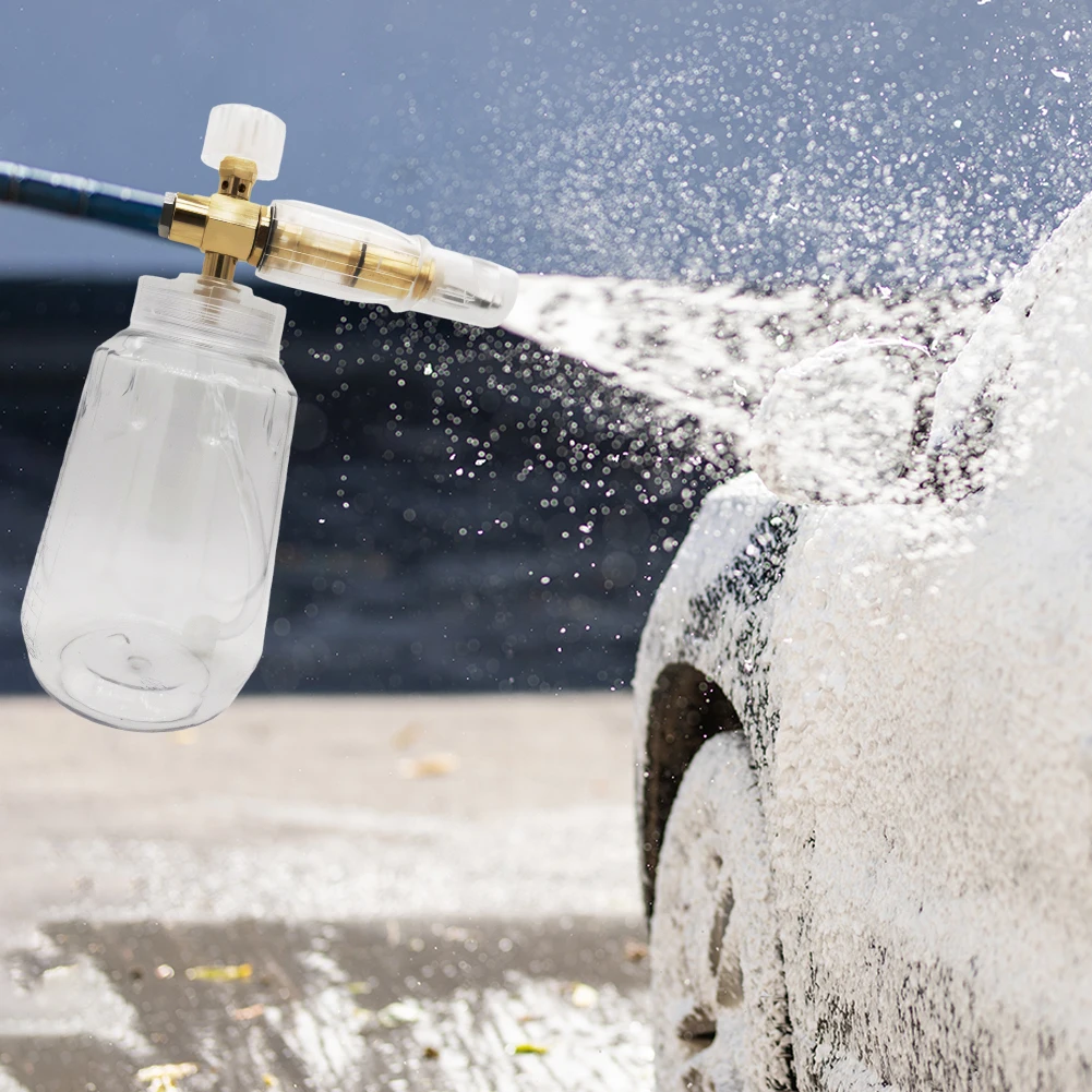 Car Foam Sprayer with Quick Connector Pressure Washer Accessories Portable Handheld Spray Foam Gun for Cleaning Detailing
Car Foam Sprayer with Quick Connector Pressure Washer Accessories Portable Handheld Spray Foam Gun for Cleaning Detailing