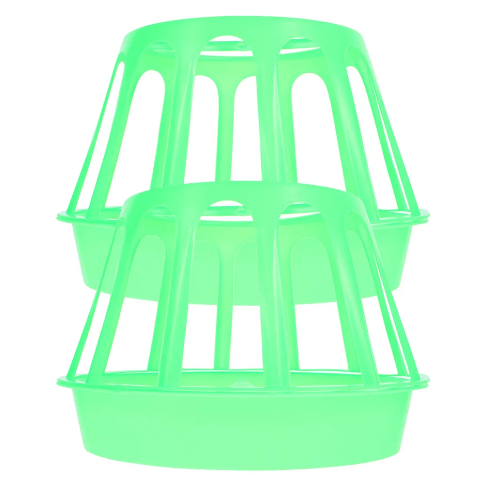 2pcs Spill Chicken Feeder for Chicken Duck Goose Poultry Round Bucket Durable Food Water Feeder Green Home Farm
2pcs Spill Chicken Feeder for Chicken Duck Goose Poultry Round Bucket Durable Food Water Feeder Green Home Farm