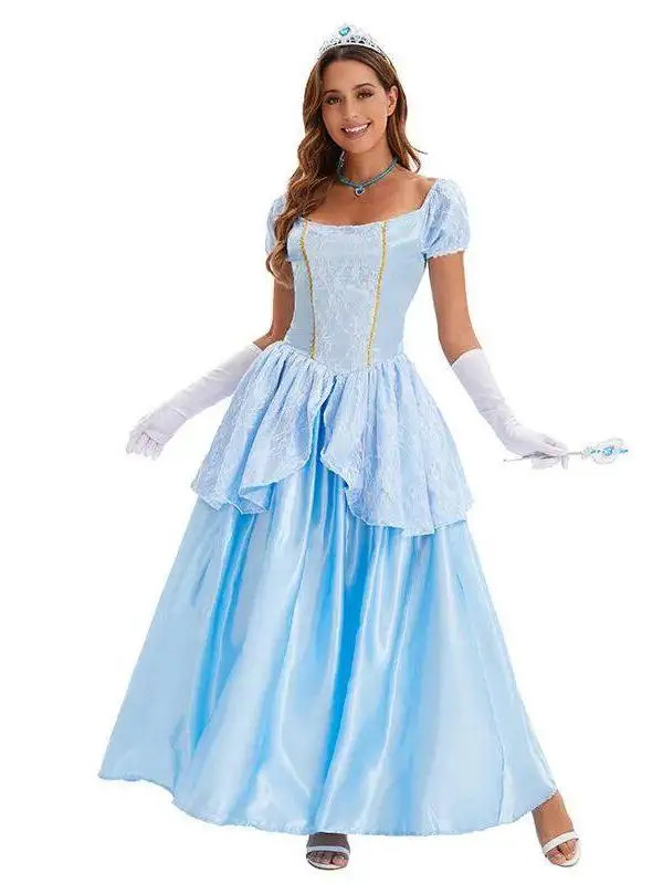 Halloween Sissi Princess Court Figure Cosplay Costume Women's Fashionable Elegant Dress Chinese Manufacturer Original Design
Halloween Sissi Princess Court Figure Cosplay Costume Women's Fashionable Elegant Dress Chinese Manufacturer Original Design