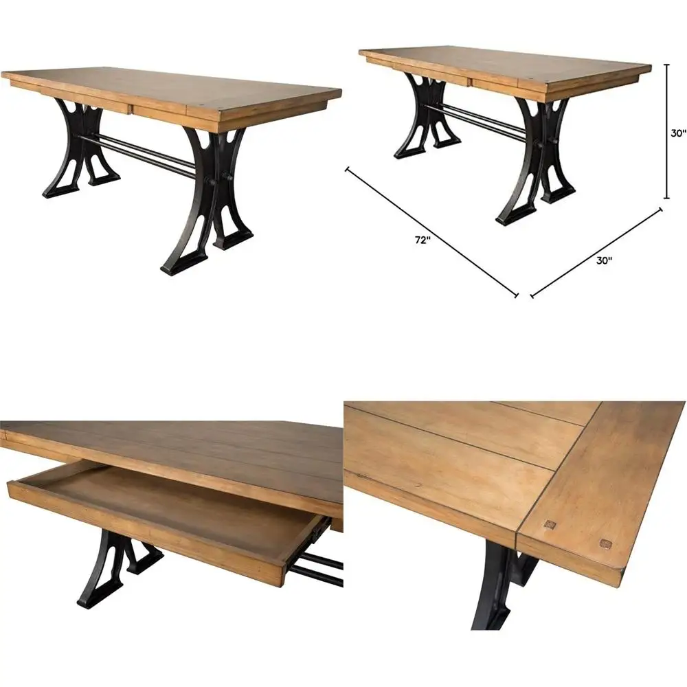 Brown Wooden Home Office Writing Desk
Brown Wooden Home Office Writing Desk