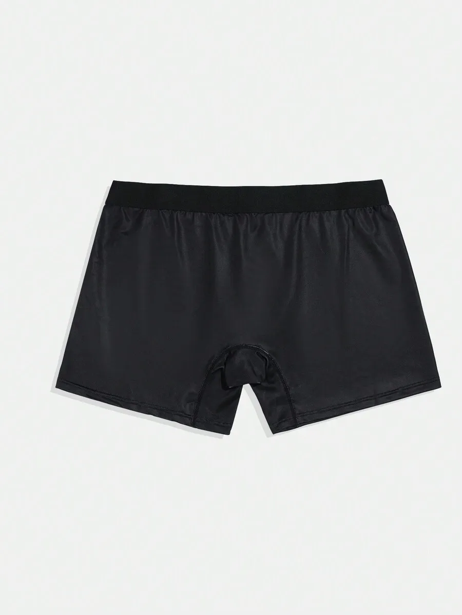 Mens Solid Black Boxer Shorts 3pcs Set
Mens Solid Black Boxer Shorts 3pcs Set