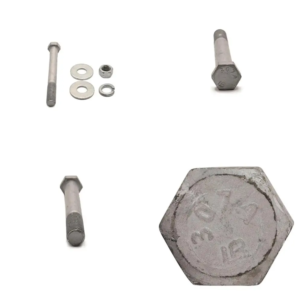 Комплект оцинкованных шестигранных болтов класса A307 3/8-16 x 8 с 25 комплектами, 50 плоских шайб, 25 гаек, 25 разделенных стопорных шайб, частично
Комплект оцинкованных шестигранных болтов класса A307 3/8-16 x 8 с 25 комплектами, 50 плоских шайб, 25 гаек, 25 разделенных стопорных шайб, частично