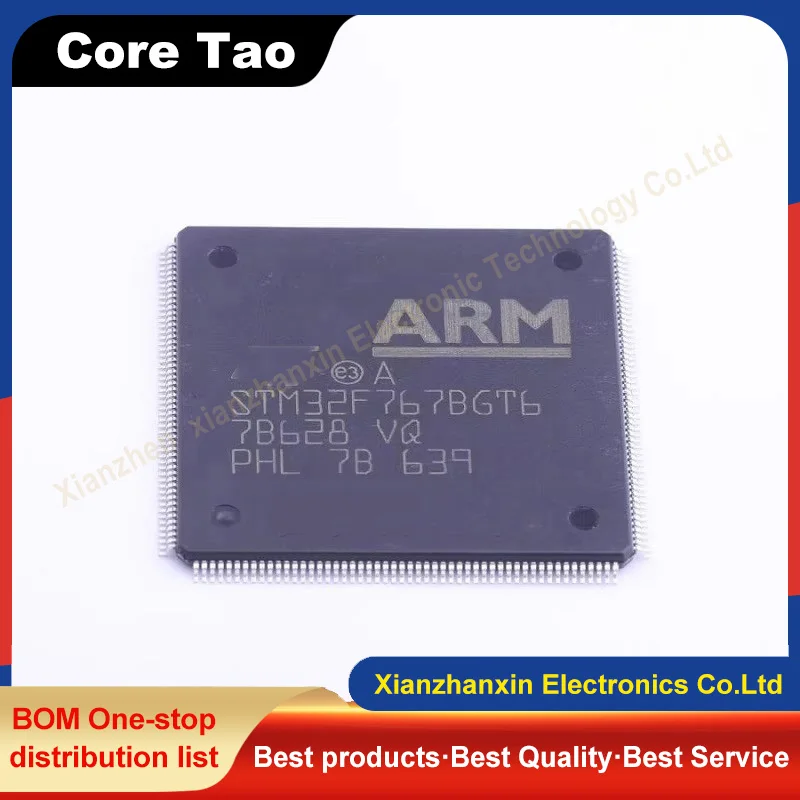 1 шт./лот STM32F767BGT6 STM32F767 32F767BGT6 LQFP176 32-битный микроконтроллер IC
1 шт./лот STM32F767BGT6 STM32F767 32F767BGT6 LQFP176 32-битный микроконтроллер IC