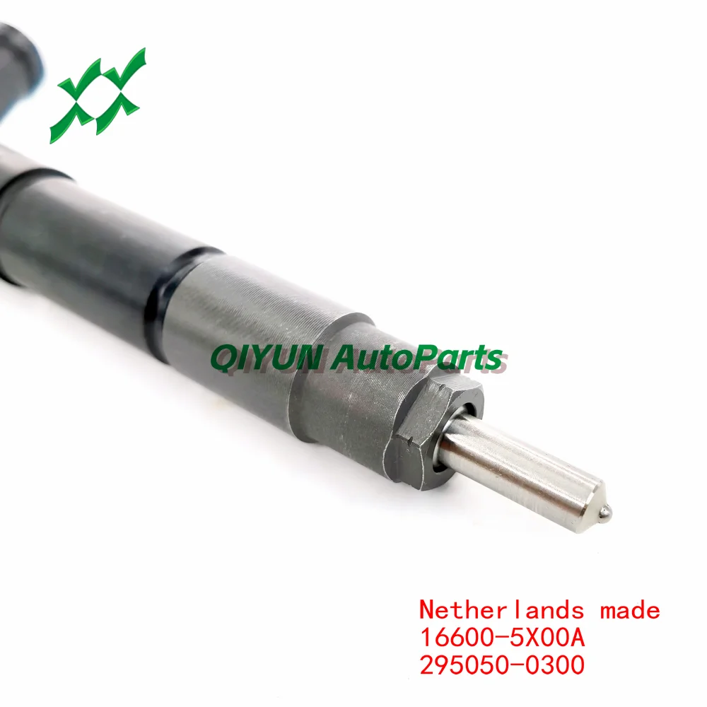 Diesel Injector 295050-0300 16600-5X00A 166005X000 With G3S10 Nozzle Genuine New Netherlands Auto Parts For NISSAN YD25 Engine
Diesel Injector 295050-0300 16600-5X00A 166005X000 With G3S10 Nozzle Genuine New Netherlands Auto Parts For NISSAN YD25 Engine