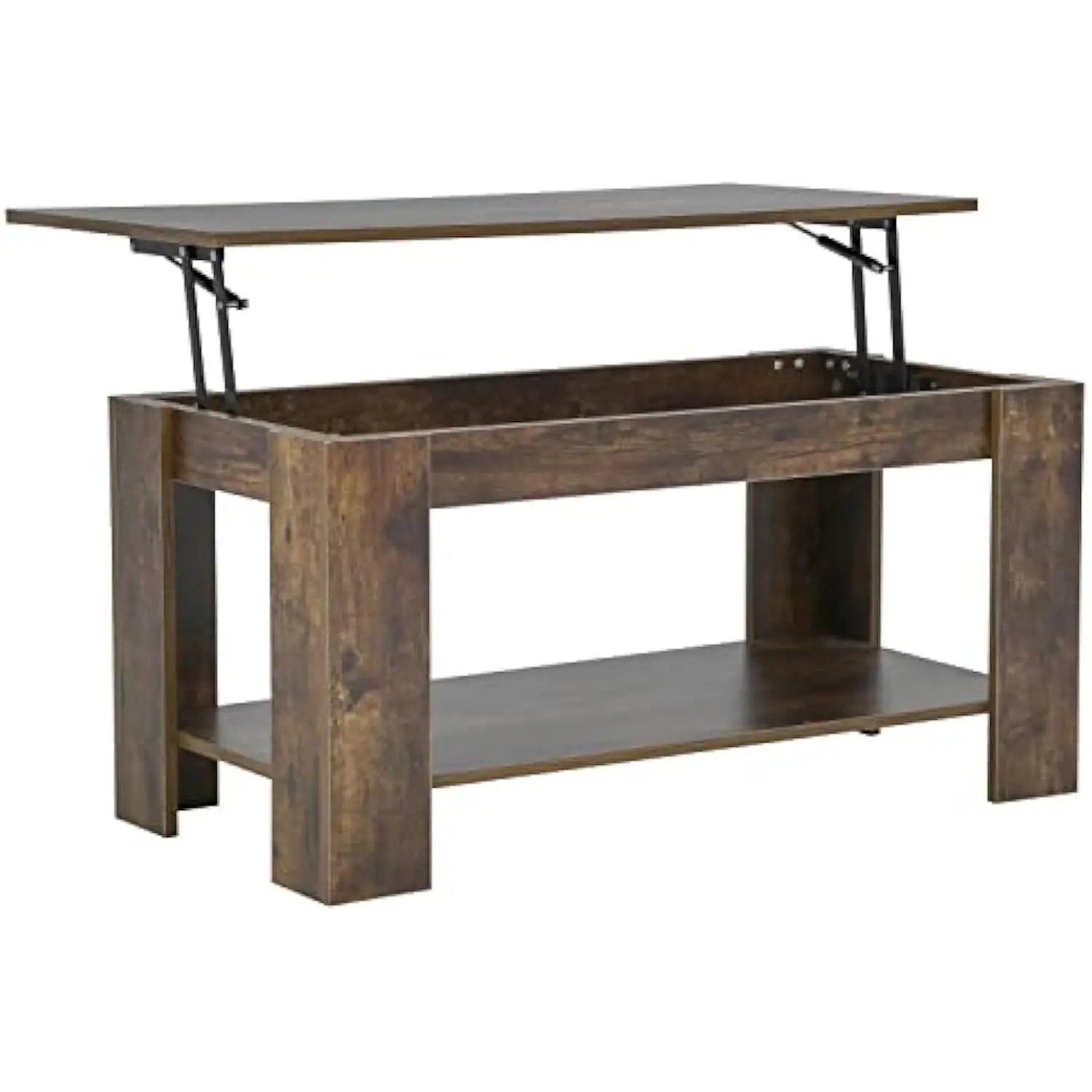Lift Top Coffee Table with Hidden Compartment and Lower Shelf Silent Air Rod- Pop-Up Tabletop for Living Room Reception Room
Lift Top Coffee Table with Hidden Compartment and Lower Shelf Silent Air Rod- Pop-Up Tabletop for Living Room Reception Room