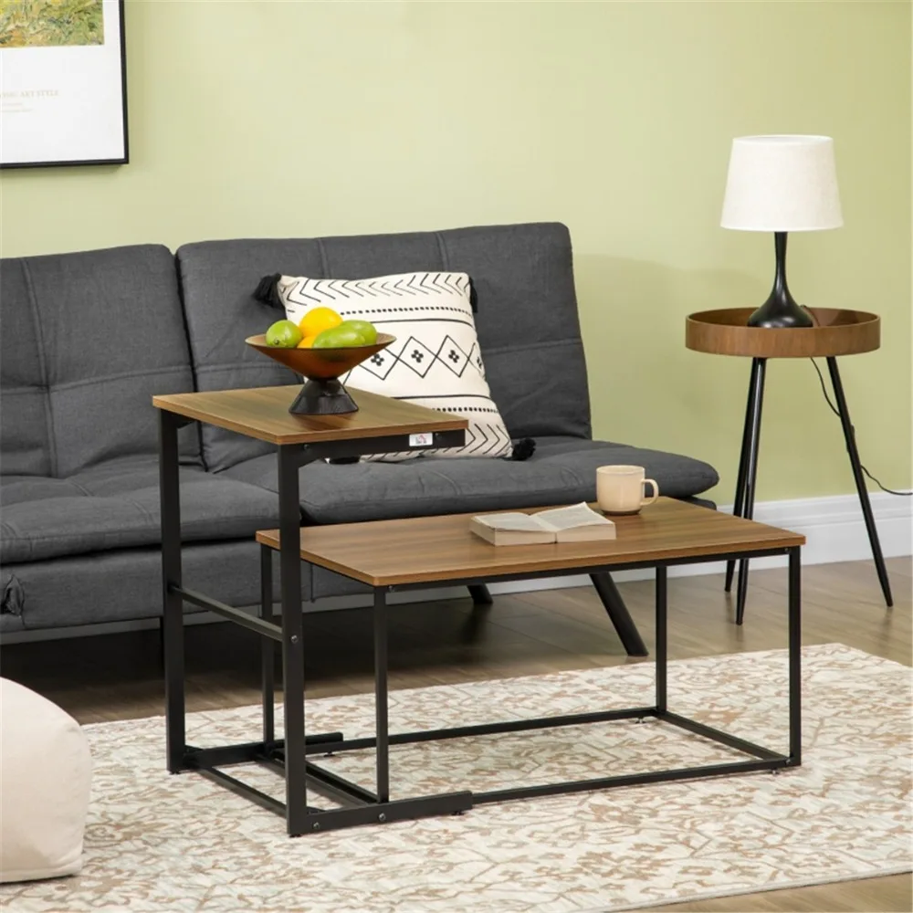 Top Coffee Table, Adjustable foot pad design adds stability and can protect the floor from scratches, End Tables
Top Coffee Table, Adjustable foot pad design adds stability and can protect the floor from scratches, End Tables