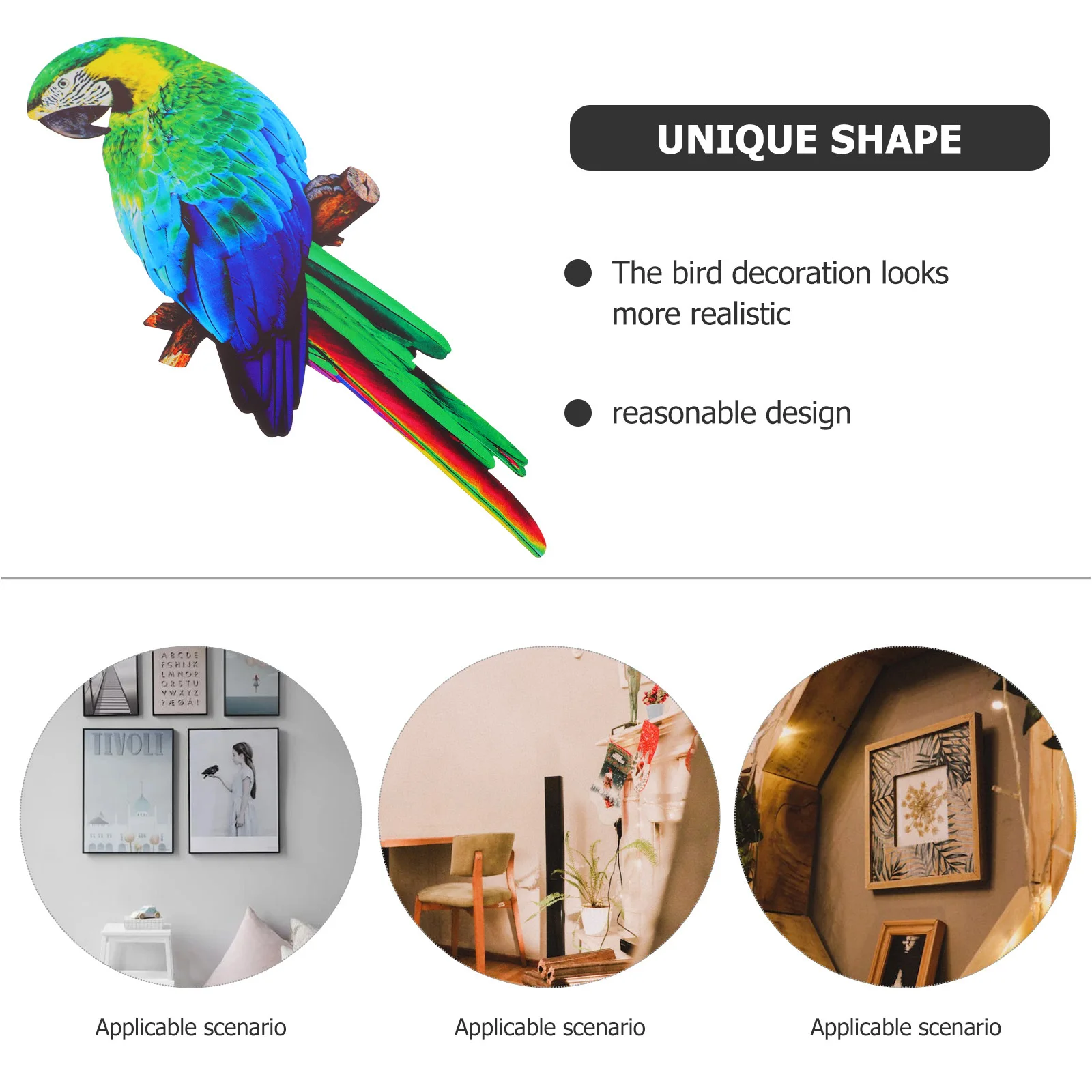 Hanging Metal Toucan Ornament Realistic Bird Craft Decorative for Indoor Outdoor Walls Porch Garden Wall Hanging Bird Art
Hanging Metal Toucan Ornament Realistic Bird Craft Decorative for Indoor Outdoor Walls Porch Garden Wall Hanging Bird Art
