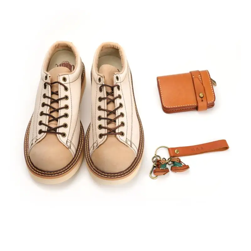 Amekaji Wear Work Shoes Retro Low Top round Toe Shoes First Layer Cowhide Colorblock Thick Bottom Japanese Ankle Boots
Amekaji Wear Work Shoes Retro Low Top round Toe Shoes First Layer Cowhide Colorblock Thick Bottom Japanese Ankle Boots