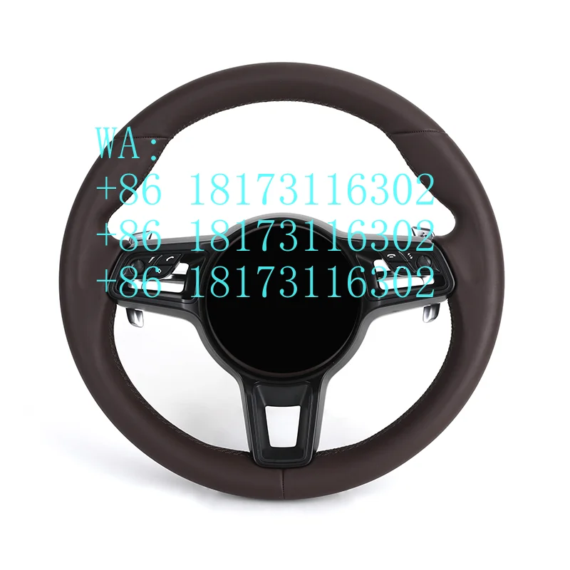 Factory Discounts Custom Volante Brown Leather Steering Wheel Panamera Cayenne Cayman 987 Taycan 970 997 997.1 958 991 992 955 9
Factory Discounts Custom Volante Brown Leather Steering Wheel Panamera Cayenne Cayman 987 Taycan 970 997 997.1 958 991 992 955 9