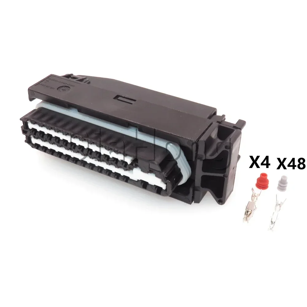 1 Set 52 Ways AC Assembly Car Parts 1J0906380B 1393450-1 1393450-3 Auto Engine Transmission Wave Box ECU Wire Socket For Audi VW
1 Set 52 Ways AC Assembly Car Parts 1J0906380B 1393450-1 1393450-3 Auto Engine Transmission Wave Box ECU Wire Socket For Audi VW