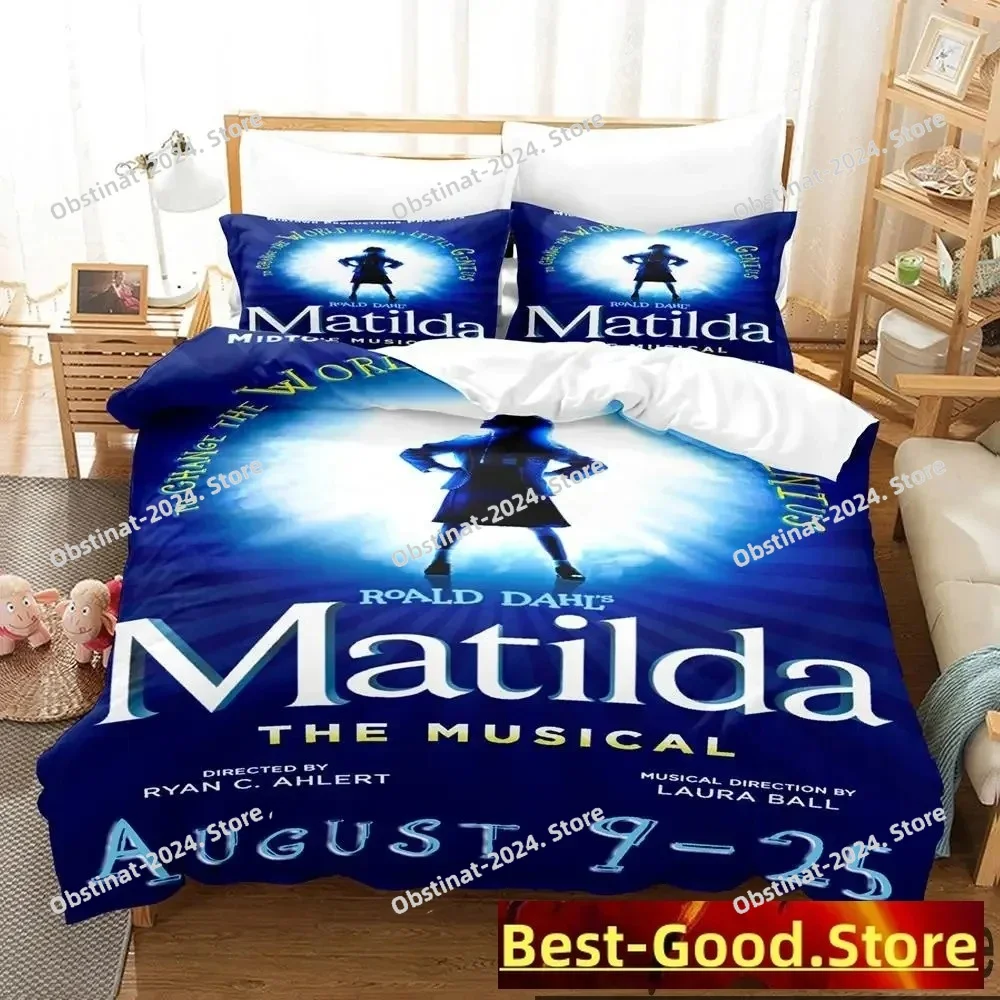 3D Print Matilda the Musical Bedding Set Boys Girls Twin Queen King Size Duvet Cover Pillowcase Bed boys Adult
3D Print Matilda the Musical Bedding Set Boys Girls Twin Queen King Size Duvet Cover Pillowcase Bed boys Adult