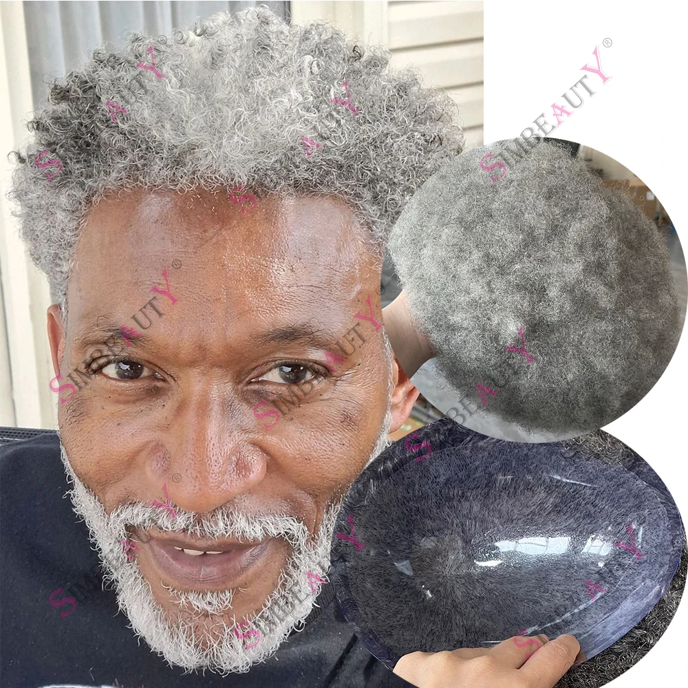 Мужской парик-накладка 6 мм, афро-кудри, серо-черный (1B80, 1B40), прочный, с имитацией натуральной линии роста волос, система замещения волос
Мужской парик-накладка 6 мм, афро-кудри, серо-черный (1B80, 1B40), прочный, с имитацией натуральной линии роста волос, система замещения волос