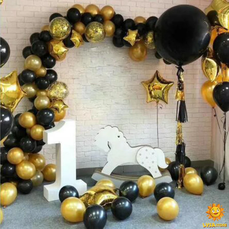 5/10/12/18 Inch Black Balloons Blue White Gold Ballon KidsToyBirthday Party Decora Adult Wedding Decoration Helium Globos 
5/10/12/18 Inch Black Balloons Blue White Gold Ballon KidsToyBirthday Party Decora Adult Wedding Decoration Helium Globos