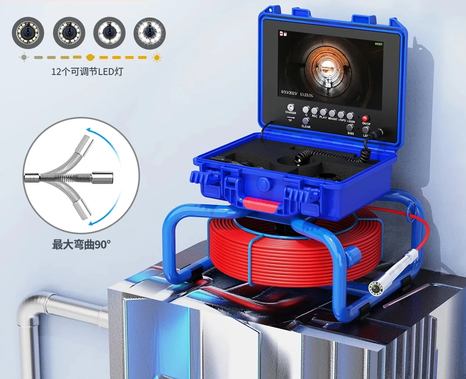 Sewer endoscope maintenance positioning detection municipal high definition camera
Sewer endoscope maintenance positioning detection municipal high definition camera