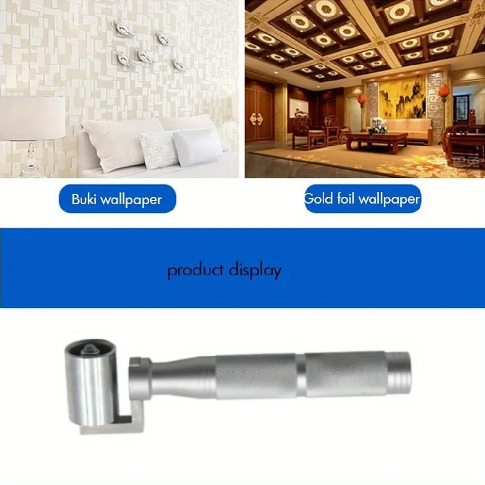 1/2Pcs Stainless Steel Home Wallpaper Seam Roller Wall Paper Construction Tool Seam Flat Paint Non-woven for Stainless Steel
1/2Pcs Stainless Steel Home Wallpaper Seam Roller Wall Paper Construction Tool Seam Flat Paint Non-woven for Stainless Steel