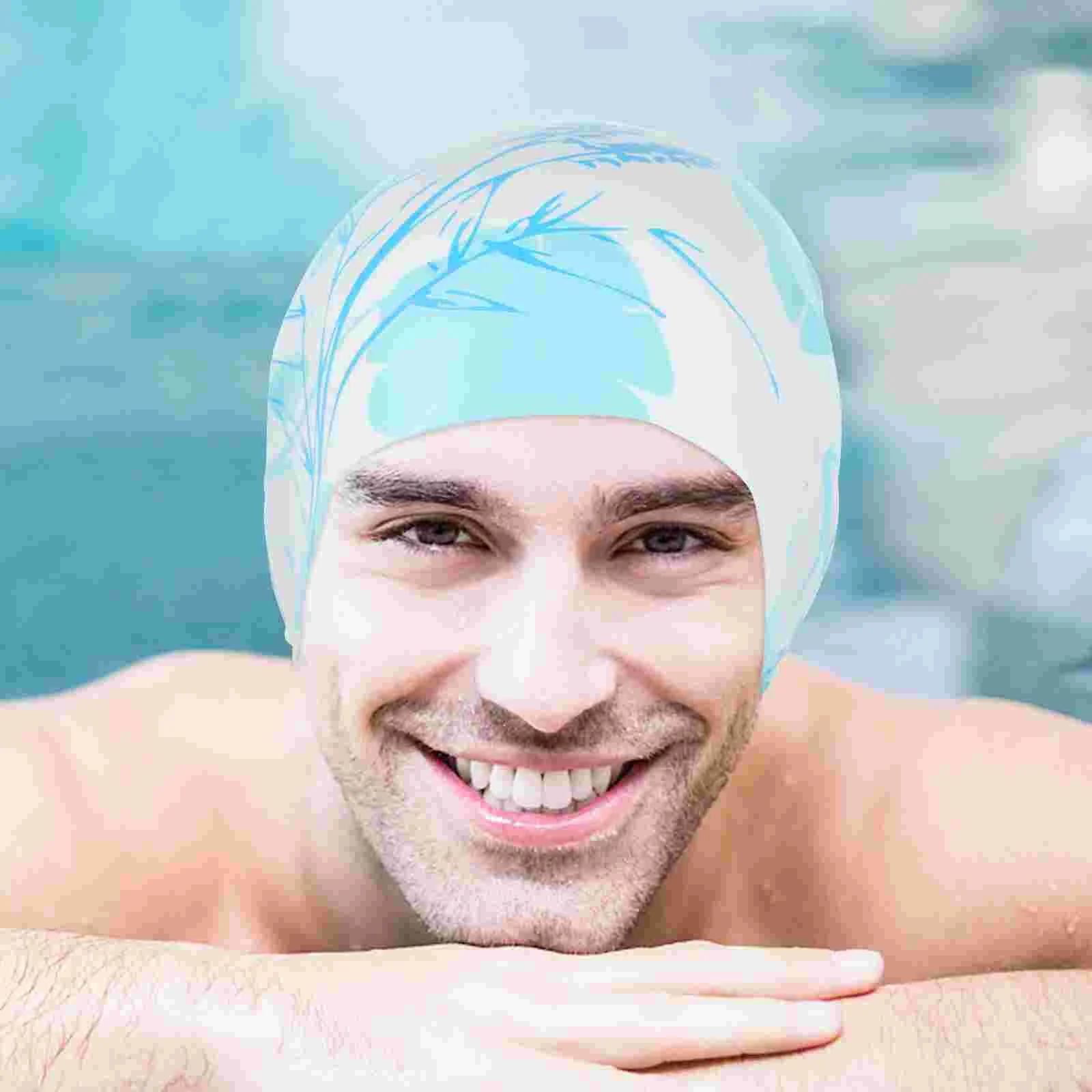 2 Pcs Printed Swimming Cap Long Hair Silicone Caps for Braids and Dreadlocks Women Hats Extra Large Wear-resistant
2 Pcs Printed Swimming Cap Long Hair Silicone Caps for Braids and Dreadlocks Women Hats Extra Large Wear-resistant