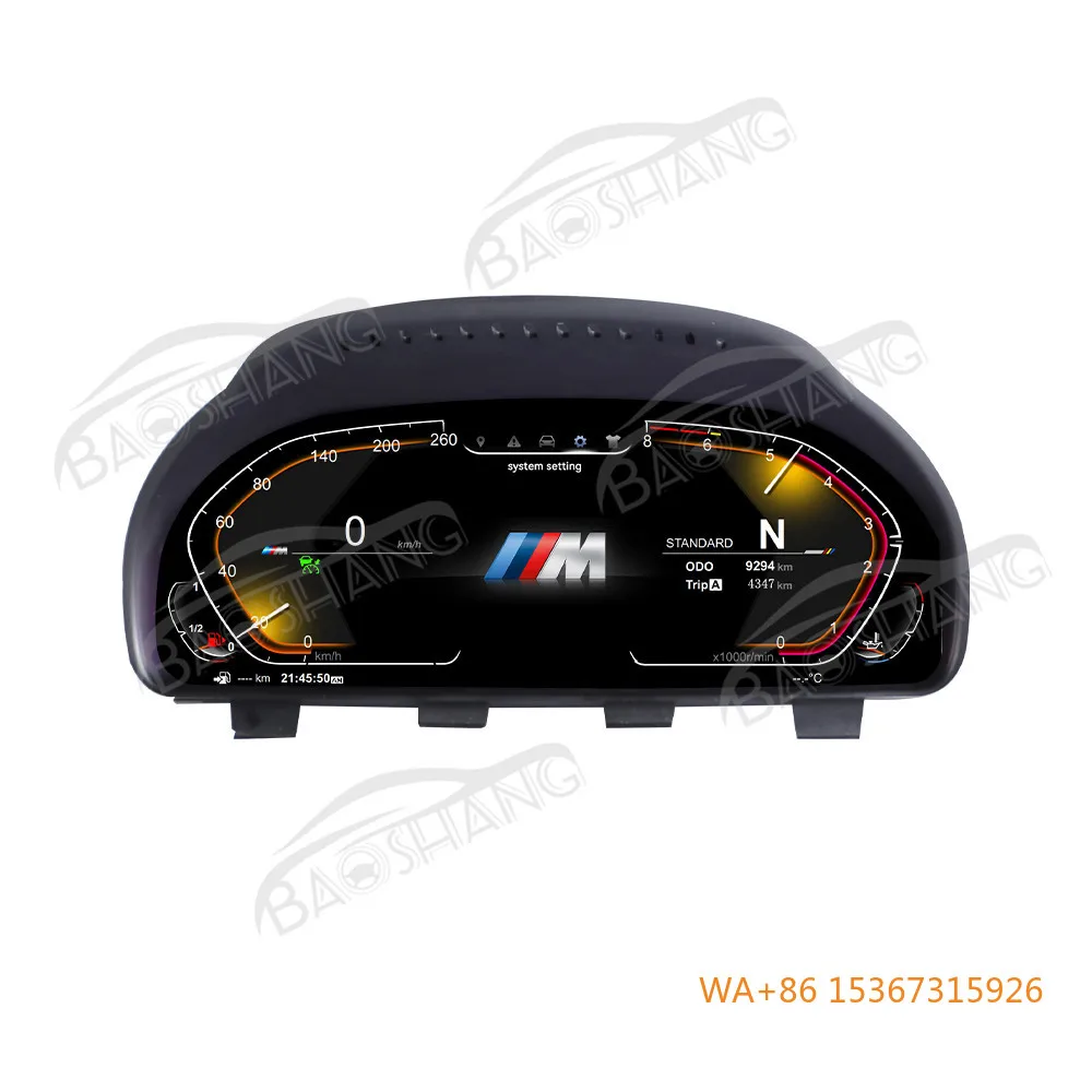 12.3''for GT-F07 F10 11 18 2009-2017 Car Dashboard Instrument Panel Speed Meter LCD Multimedia Player
12.3''for GT-F07 F10 11 18 2009-2017 Car Dashboard Instrument Panel Speed Meter LCD Multimedia Player