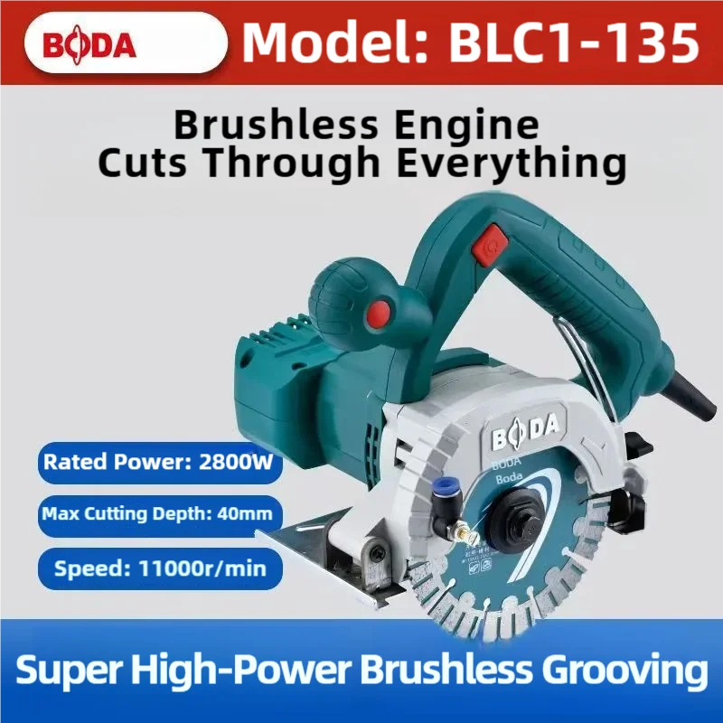 BODA Brushless Cutter 2800W,Auto-Adjust 40mm Cutting Depth,Dust-Free Wet Operation with Safety Sensor for Metal,Wood,Stone Tile
BODA Brushless Cutter 2800W,Auto-Adjust 40mm Cutting Depth,Dust-Free Wet Operation with Safety Sensor for Metal,Wood,Stone Tile