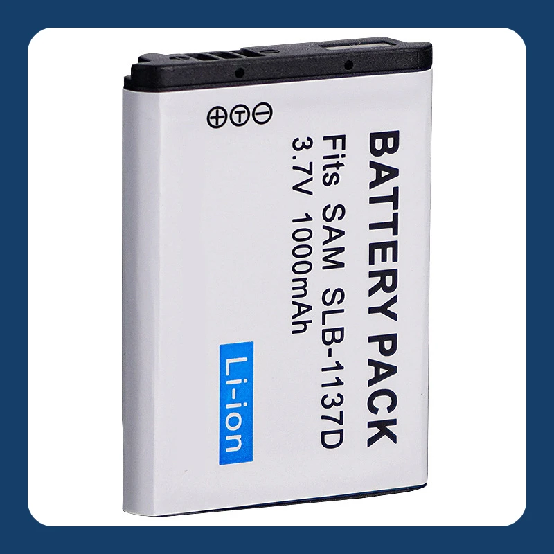 Аккумулятор SLB 1137D 1000 мАч 3.7В Li-ion повышенной емкости для цифровых камер Samsung NV11 NV103: долговечный, безопасный, надежный
Аккумулятор SLB 1137D 1000 мАч 3.7В Li-ion повышенной емкости для цифровых камер Samsung NV11 NV103: долговечный, безопасный, надежный